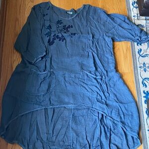 Blue Fish Ocean Blue Knit Top